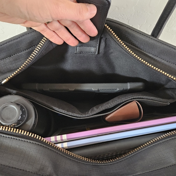 Dagne Dover Signature tote Onyx - Picture 8 of 11